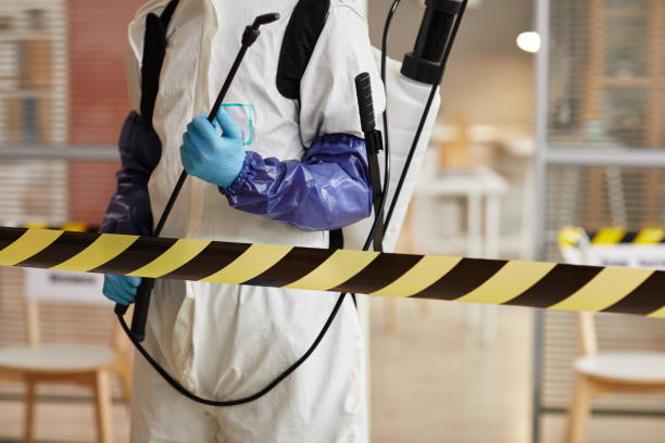 Professional Biohazard Cleanup technician working in American Canyon, CA